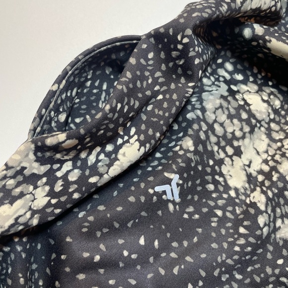 Old Navy Black & Cream Powersoft Activewear Leggings XXL - Picture 6 of 6